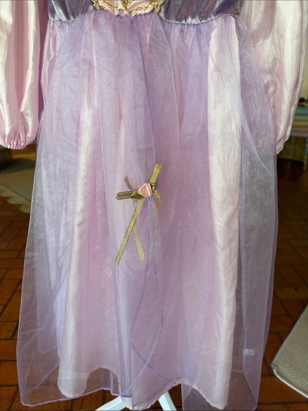 Little Adventures - Girls' Deluxe Rapunzel Dress-Up Costume - Size: 5-7Y